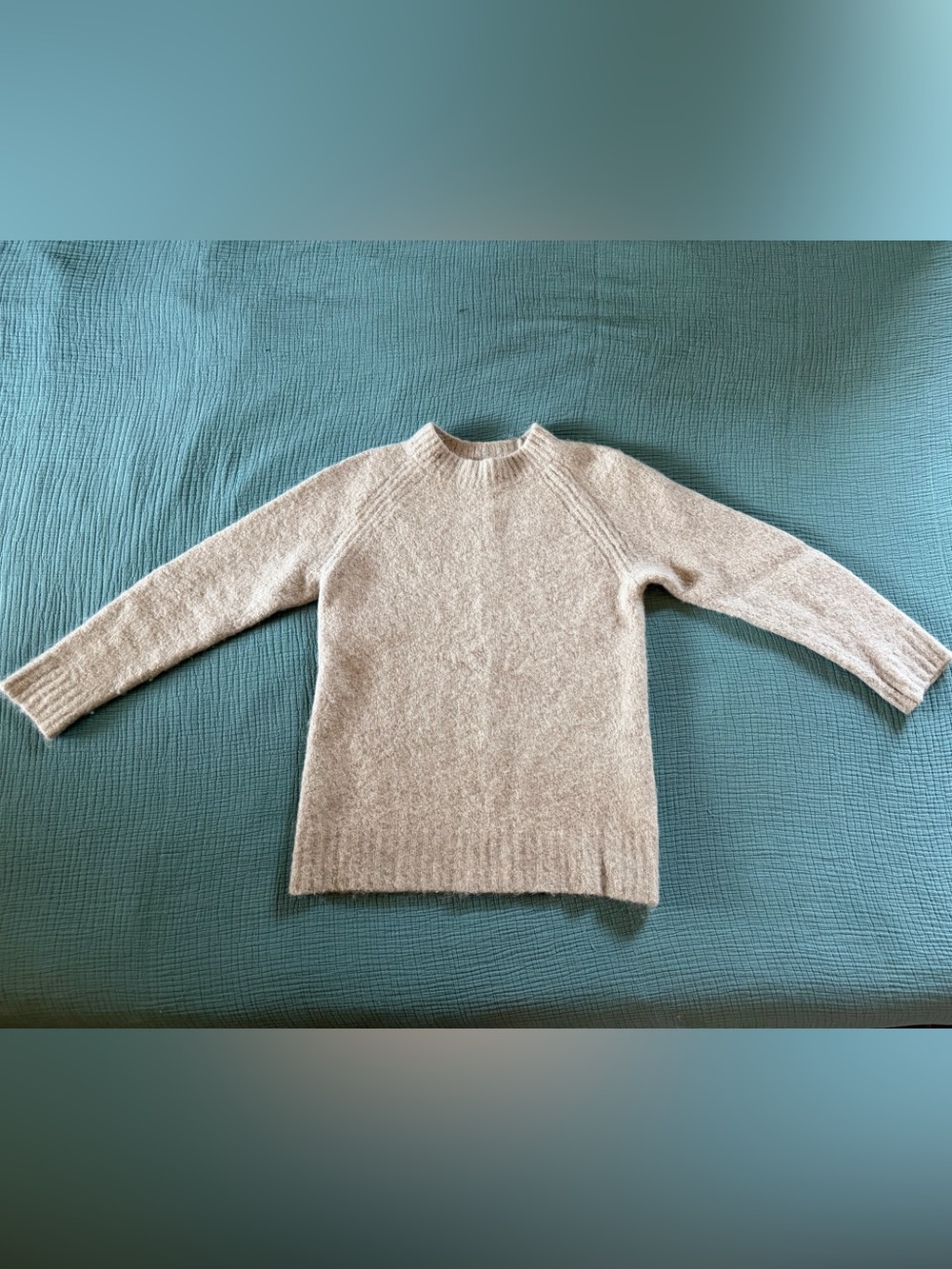 Everlane Cream Alpaca & Wool Sweater